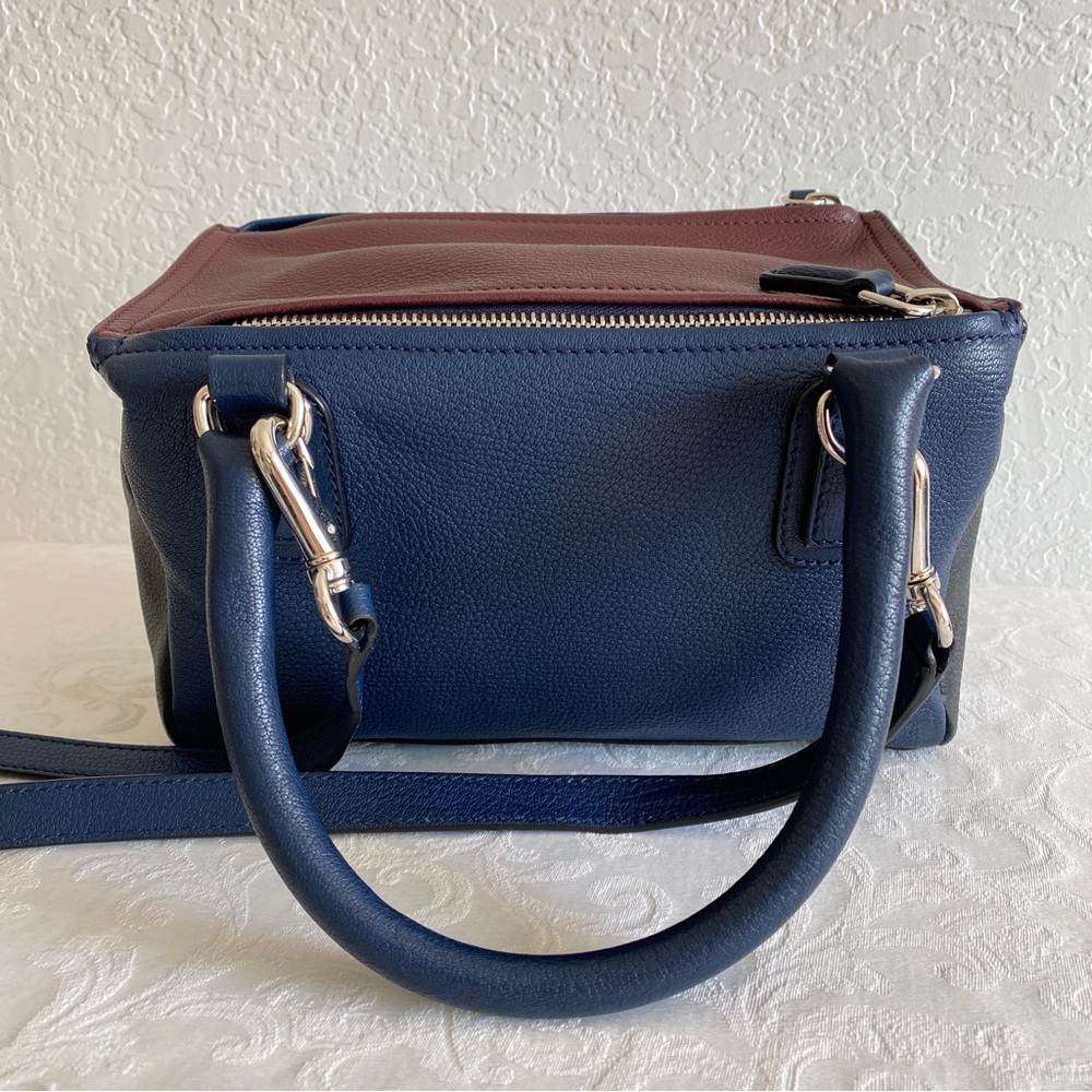 Givenchy pebbled colorblock leather shoulder bag - Picture 6 of 15